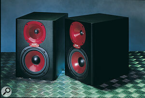 Small nearfield monitors like Spirit's Absolute Zeros are more suited to the project studio environment than larger speakers typically used in commercial installations.