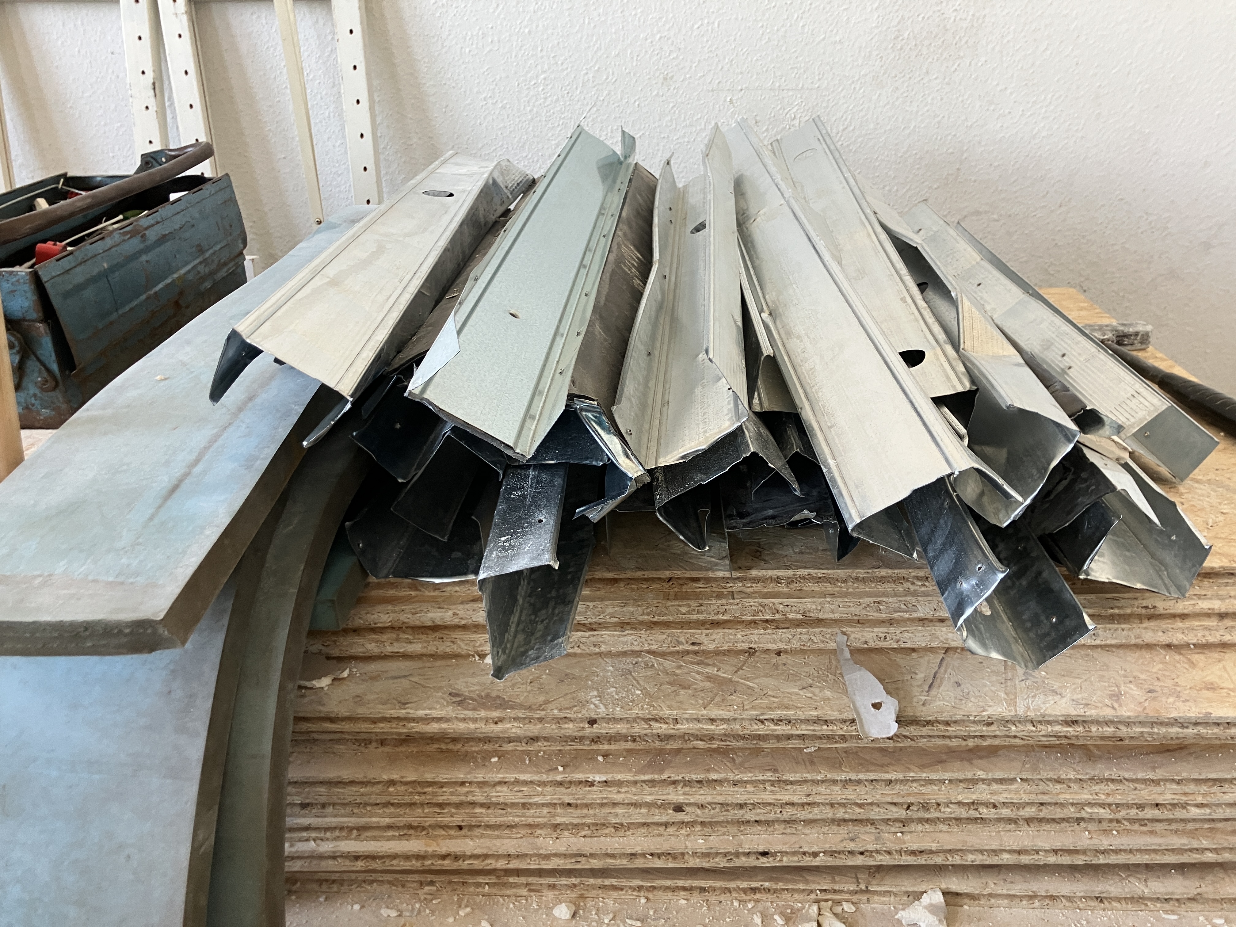 Metallzargen zerkleinern