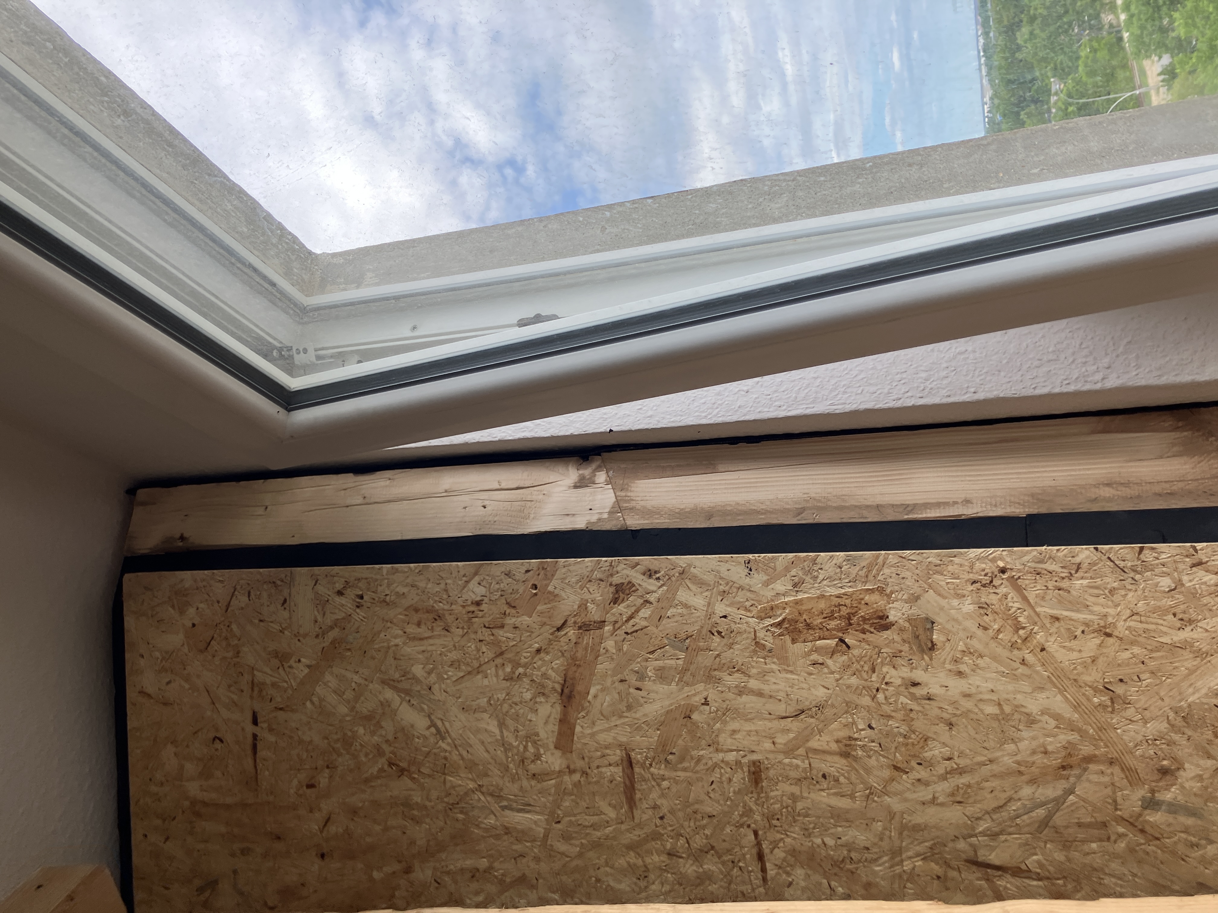 Fensterwand abdichten