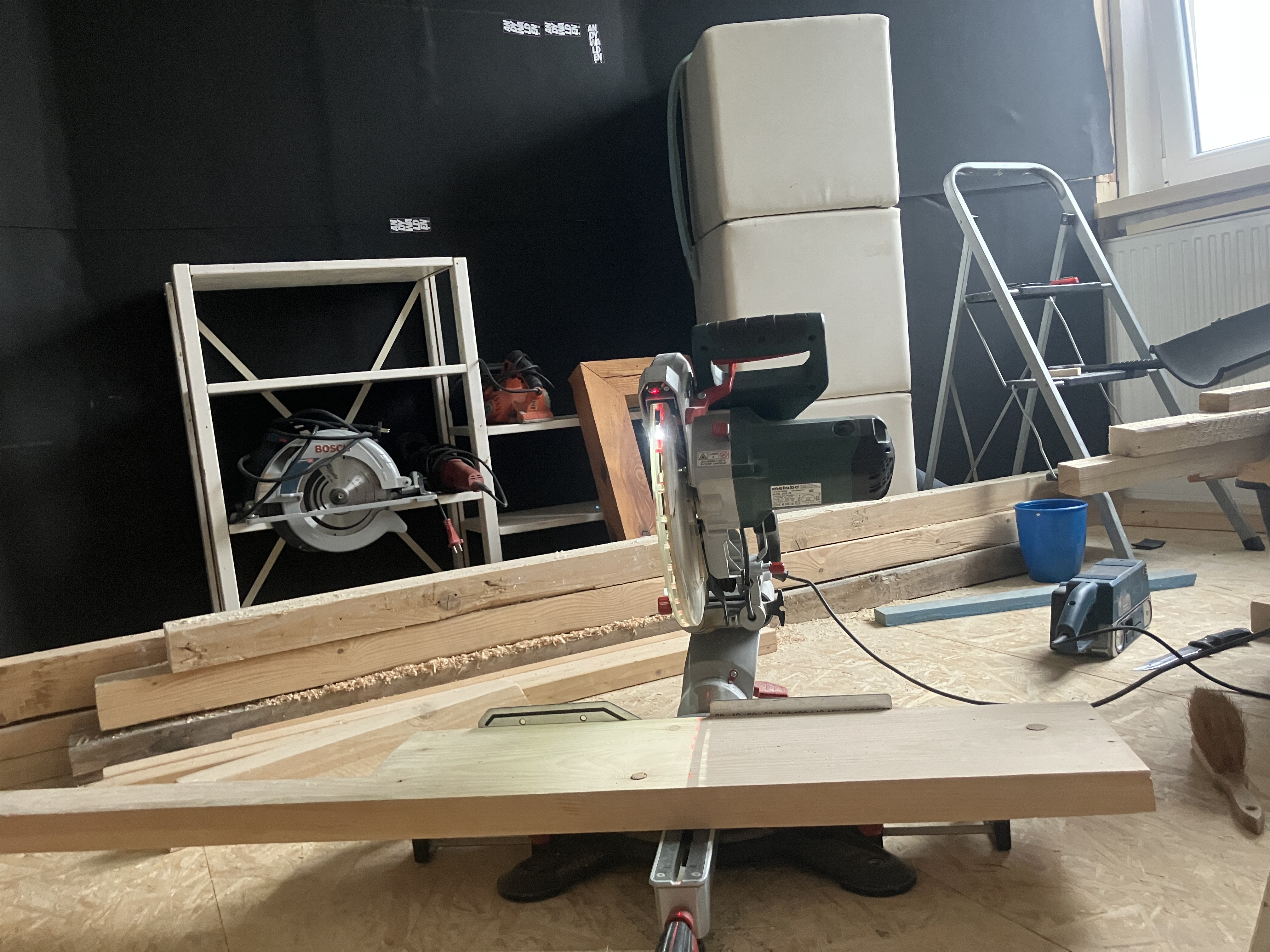 Bohle sägen ..