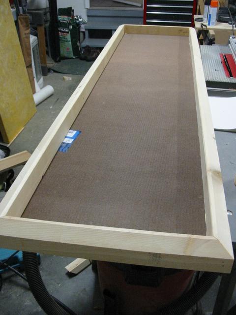 Frame with added back