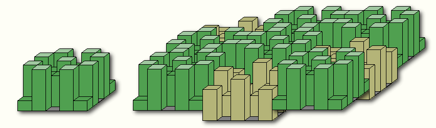 Drawing: P2D panels modulated