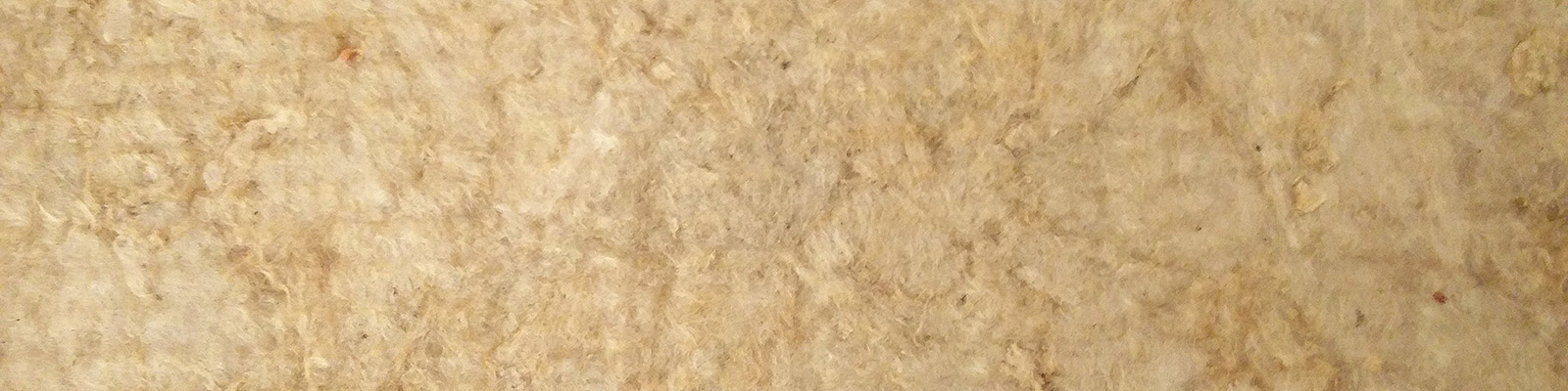Nahaufnahme von Steinwolle, einem typischen Absorber-Material